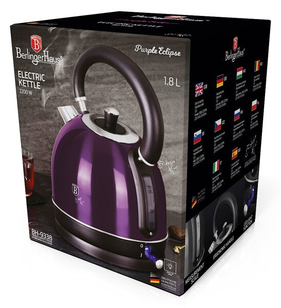 Rychlovarná konvice nerez 1,7 l Purple Eclipse