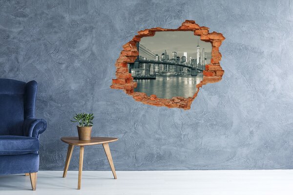 Fototapeta díra na zeď Manhattan New York nd-c-119217703