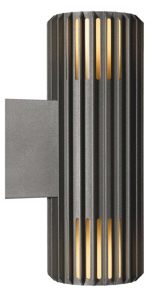 NOR 2418121250 Aludra Double venkovní nástěnné svítidlo antracit - NORDLUX