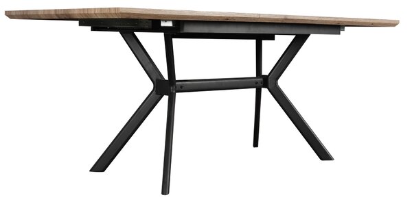 JÍDELNÍ STŮL, přírodní barvy, černá, 140/90/76 cm MID.YOU - Jídelní stoly, Online Only
