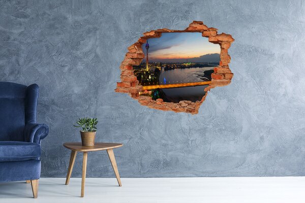 Fototapeta díra na zeď Dusseldorf Německo nd-c-119261397