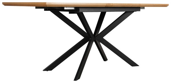 JÍDELNÍ STŮL, přírodní barvy, černá, 140/80/76 cm MID.YOU - Jídelní stoly, Online Only