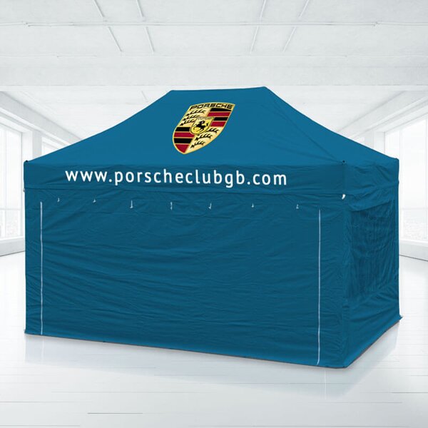 Nůžkový párty stan RedX® PROFI 3x4,5 m (Kvalitní profesionální párty stan 3x4,5 m - dostupný v 13 barvách a možností vlastního potisku)