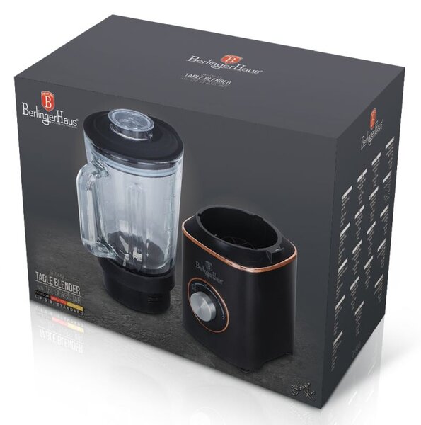 Stolní mixér 1000 W Black Rose Collection se skleněnou nádobou 1,5 l