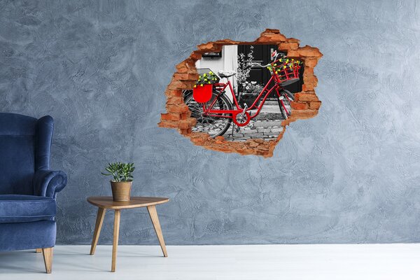 Fototapeta díra na zeď Městské kolo nd-c-119941784