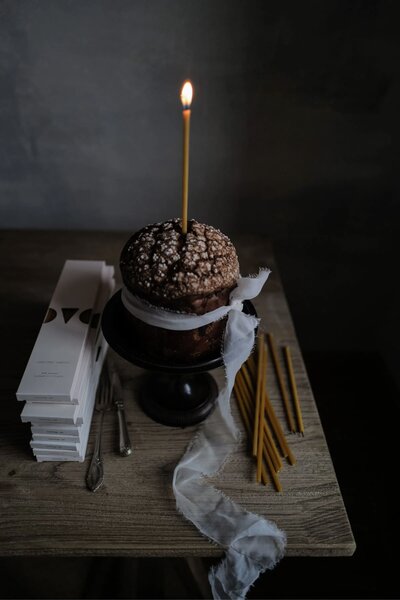 OVO Things Sada svíček z včelího vosku Slim Candles - 10 ks OVO112