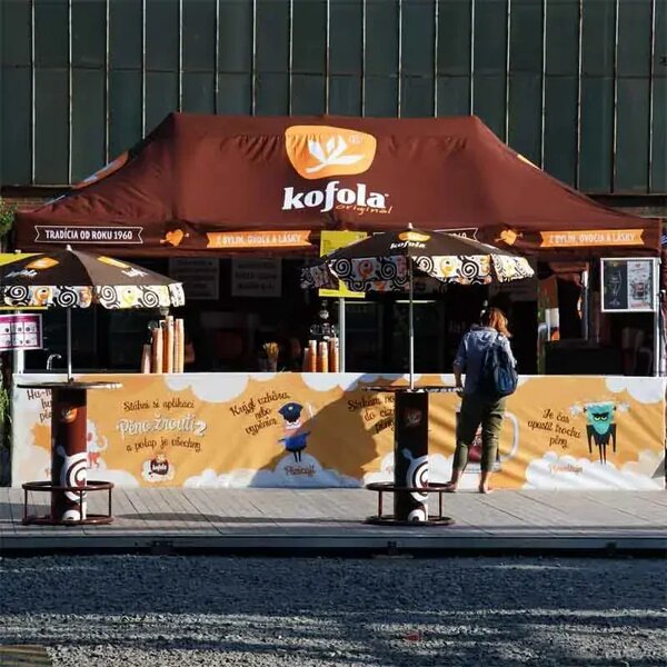 Nůžkový párty stan RedX® PROFI EXTREME 3x6 m (Nejbytelnější nůžkový párty stan 3x6 m na trhu - dostupný v 8 barvách a možností vlastního potisku)