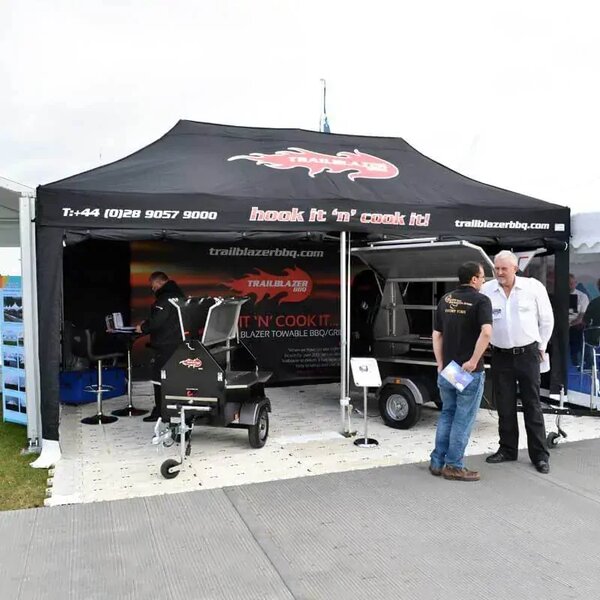 Nůžkový párty stan RedX® PROFI EXTREME 3x6 m (Nejbytelnější nůžkový párty stan 3x6 m na trhu - dostupný v 8 barvách a možností vlastního potisku)
