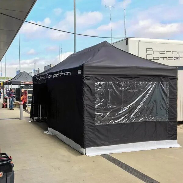 Nůžkový párty stan RedX® PROFI EXTREME 4x8 m (Nejbytelnější nůžkový párty stan 4x8 m na trhu - dostupný v 8 barvách a možností vlastního potisku)