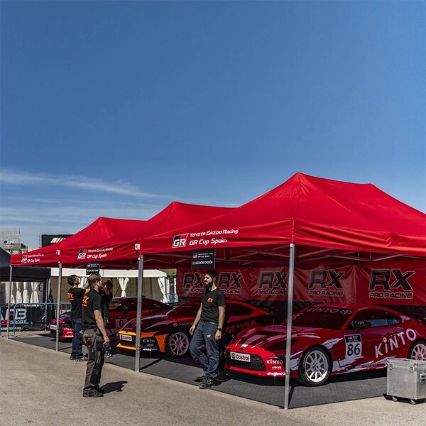 Nůžkový párty stan RedX® PROFI EXTREME 4x6 m (Nejbytelnější nůžkový párty stan 4x6 m na trhu - dostupný v 8 barvách a možností vlastního potisku)