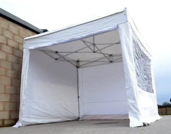 Nůžkový párty stan RedX® PROFI EXTREME 2,5x2,5 m (Nejbytelnější nůžkový párty stan 2,5x2,5 m na trhu - dostupný ve 2 barvách a možností vlastního)
