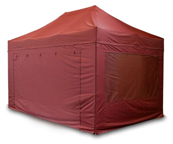 Nůžkový párty stan RedX® HOBBY 3x4,5 m (Kvalitní párty stany 3x4,5 m - dostupné v 10 barvách a možností vlastního potisku)