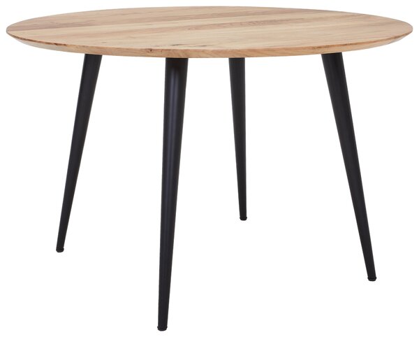 JÍDELNÍ STŮL, akácie, černá, barvy akácie, 120/120/76 cm Livetastic - Jídelní stoly, Online Only