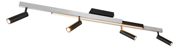 LED ZÁŘIČ, 133/23/8,5 cm Trio Leuchten - Bodová světla