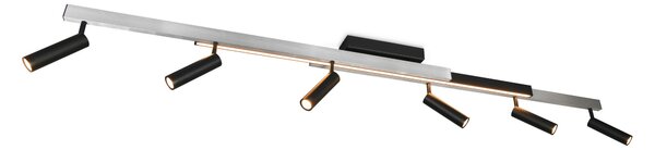 LED ZÁŘIČ, 180/23/8,5 cm Trio Leuchten - Bodová světla