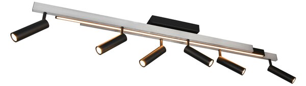 LED ZÁŘIČ, 180/23/8,5 cm Trio Leuchten - Bodová světla