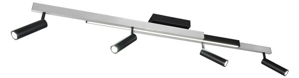 LED ZÁŘIČ, 133/23/8,5 cm Trio Leuchten - Bodová světla