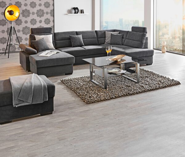 SEDACÍ SOUPRAVA, textil, antracitová Cantus - Sedací soupravy
