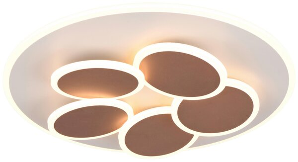 STROPNÍ LED SVÍTIDLO, 49/7.5 cm Trio Leuchten - Stropní svítidla