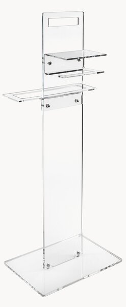 Držák na toaletní papír's věšákem na ručníky Calipso