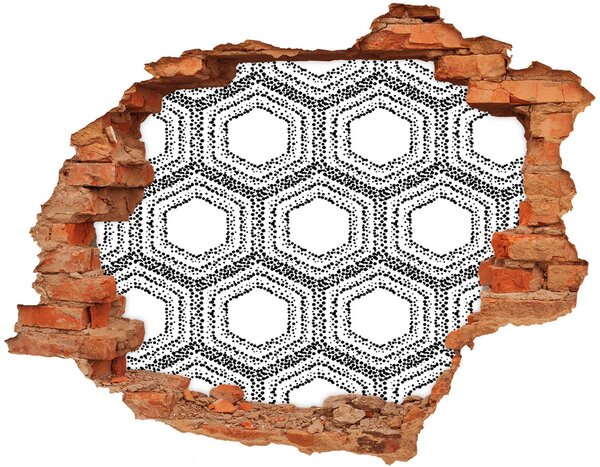 Fototapeta díra na zeď Gemetrické pozadí nd-c-123444558
