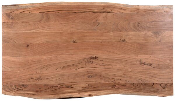JÍDELNÍ STŮL, akácie, černá, barvy akácie, 160/85/76 cm Linea Natura