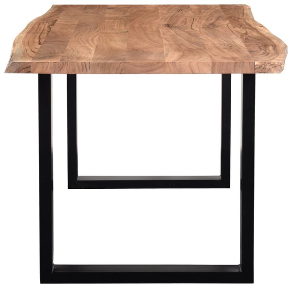 JÍDELNÍ STŮL, akácie, černá, barvy akácie, 160/85/76 cm Linea Natura