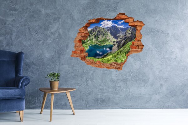 Díra 3D ve zdi na stěnu Černé jezero Tatry nd-c-127510314