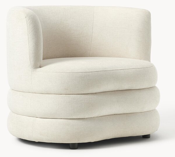 Designové bouclé křeslo Solomon