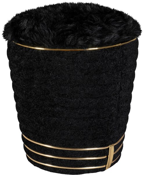 TABURET, textil, 42/50 cm MID.YOU - Taburety, Online Only