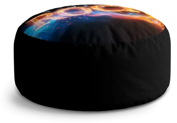 Sablio Taburet Circle Rock: 38x48 cm