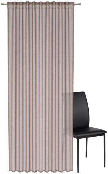 HOTOVÝ ZÁVĚS, průhledné, 140/245 cm Boxxx - Závěsy