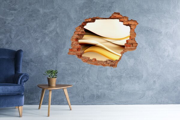 Díra 3D fototapeta nálepka Abstraktní vlny nd-c-134030226