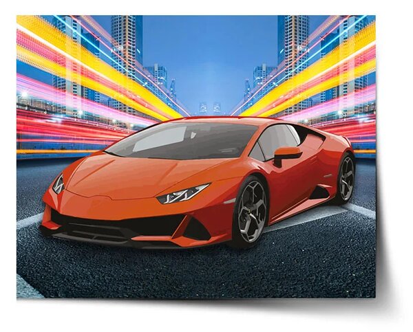 Sablio Plakát Sportovní auto 2 - 60x40 cm