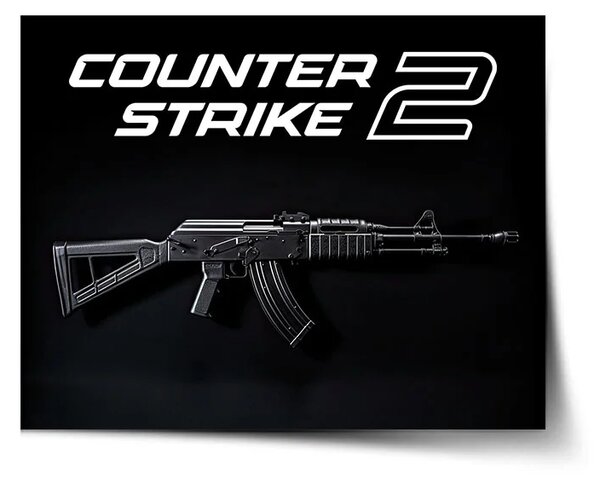 Sablio Plakát Counter Strike 2 AK - 60x40 cm