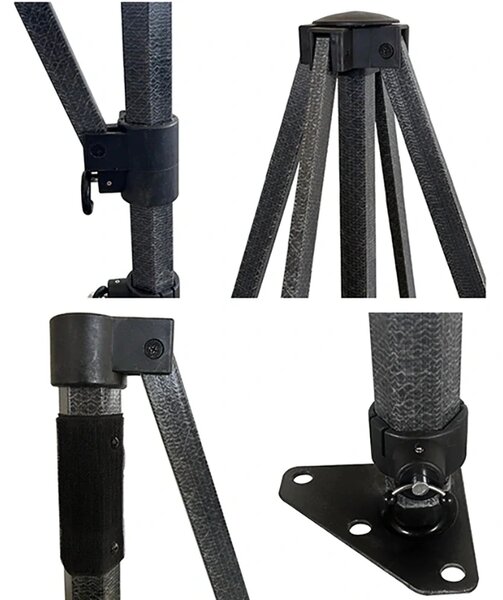 Nůžkový párty stan RedX® PROFI COMPOSITE 4,5x3 m (Kvalitní profesionální párty stan 4,5x3 m s kompozitovou konstrukcí - dostupný v 13 barvách a)
