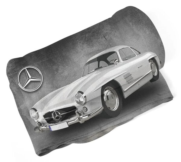 Sablio Deka Mercedes-Benz 300 SL Šedé pozadí - 150x120 cm