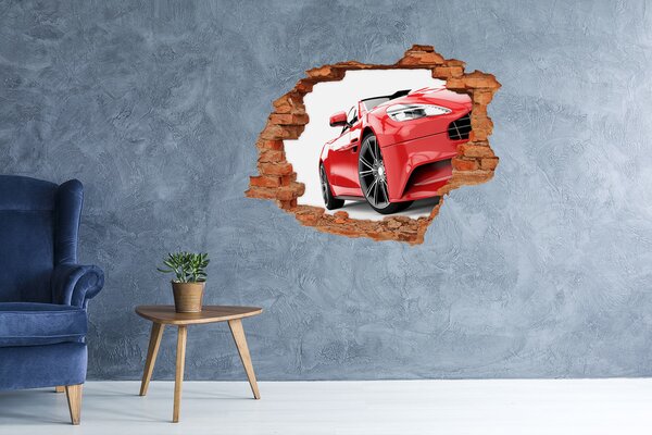 Foto fotografie díra na zeď Sportovní auto nd-c-159175372