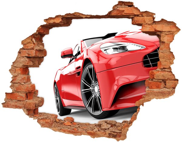 Foto fotografie díra na zeď Sportovní auto nd-c-159175372