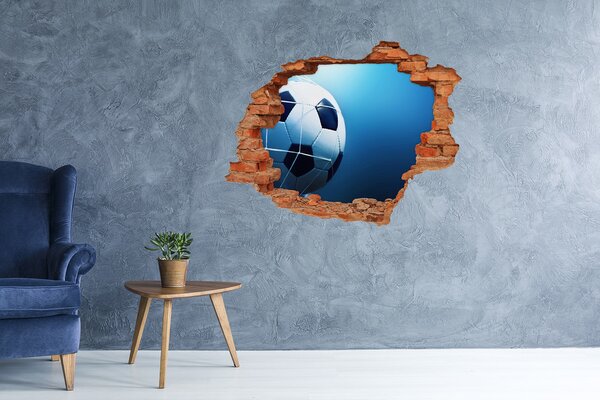 Fototapeta díra na zeď 3D Míč v brance nd-c-161550679