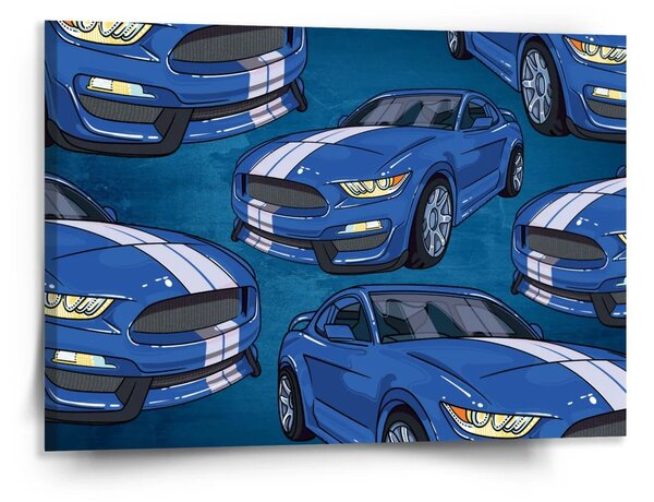 Sablio Obraz Mustang Pattern - 150x110 cm