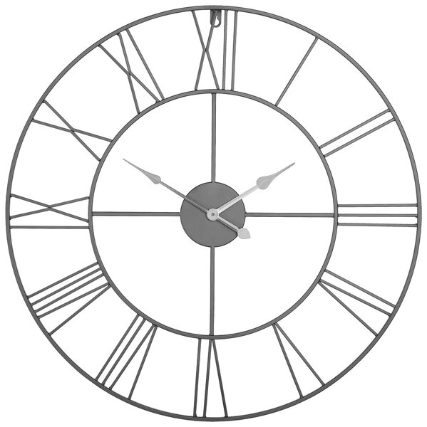 NÁSTĚNNÉ HODINY černá 60 cm Ambia Home - Nástěnné hodiny, Online Only