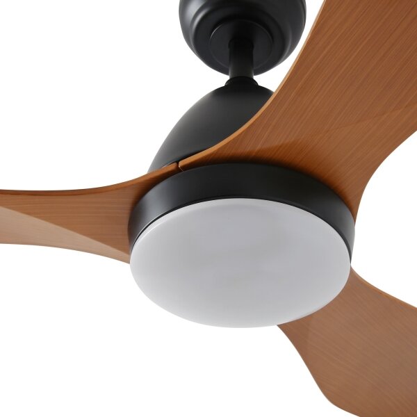 ZEVENTI - LED Stropní ventilátor MURO LED/18W/230V Wi-Fi Tuya + DO