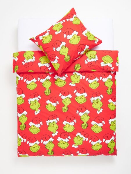 Sinsay - Souprava povlečení Grinch - červená