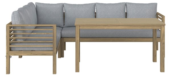 ZAHRADNÍ JÍDELNÍ SET dřevo Ambia Garden, Online Only