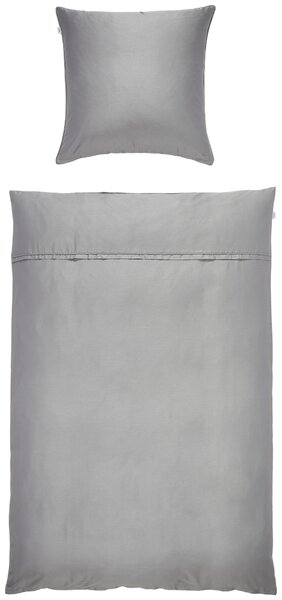 POVLEČENÍ, satén, šedá, 135/200 cm Schöner Wohnen - Online Only povlečení, Online Only