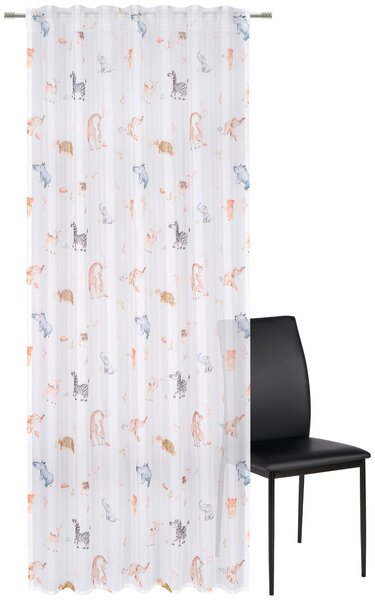 DĚTSKÝ ZÁVĚS, průhledné, 140/245 cm Ben'n'jen - Dětské závěsy