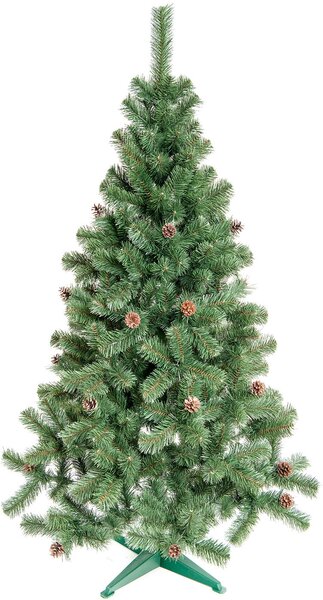 Vánoční stromeček Aga JEDLE s šiškami 160 cm