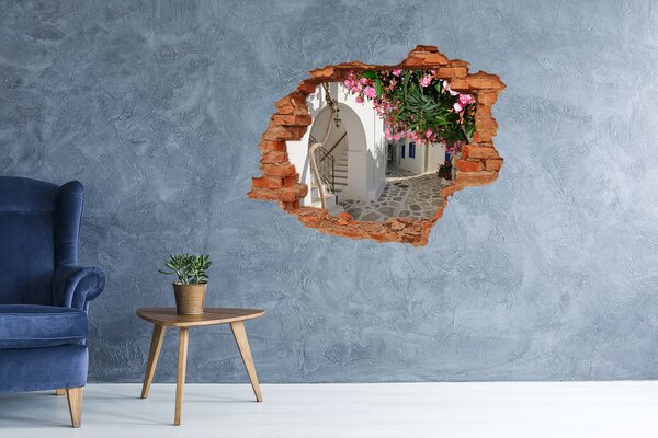 Fototapeta díra na zeď 3D Romantické uličky nd-c-43301021
