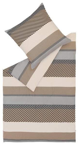 OBOUSTRANNÉ POVLEČENÍ, flanel, šedá, černá, světle šedá, 135/200 cm Esprit - Online Only povlečení, Online Only